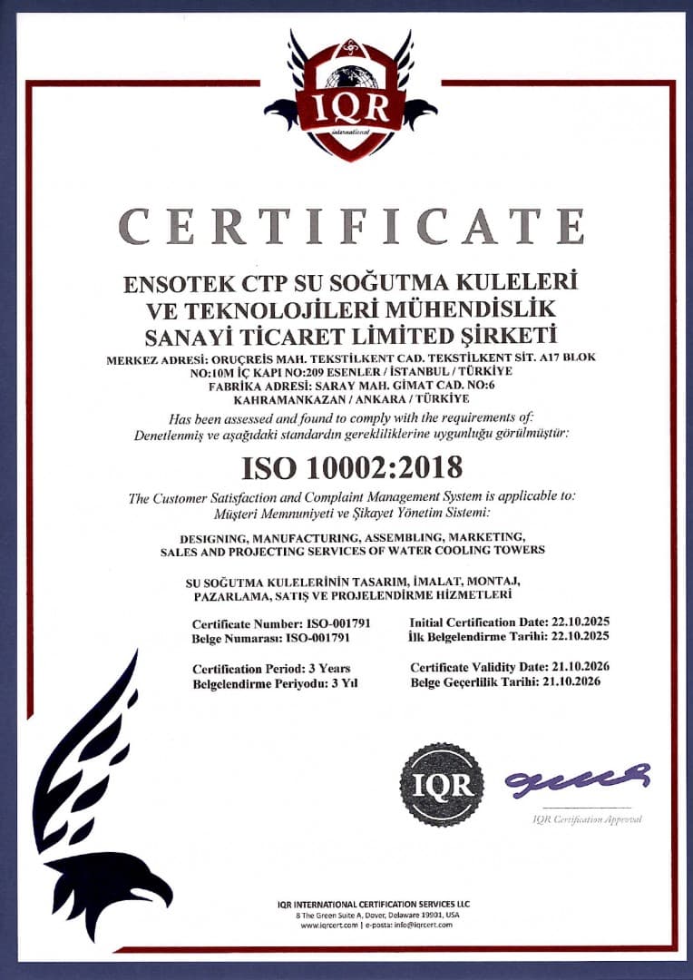 Quality Certificates & Quality Standards 2