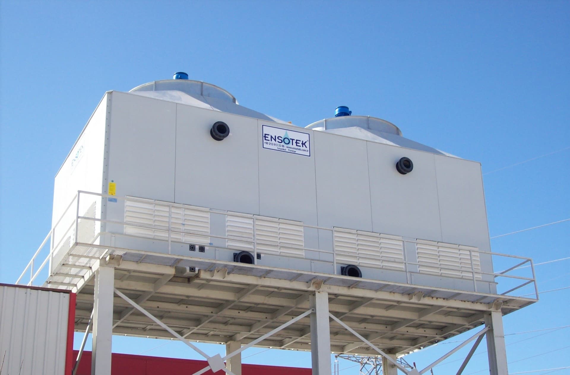 Open circuit cooling tower – single cell CTP series