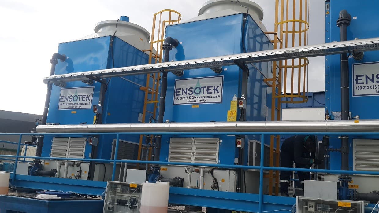 Open circuit cooling tower – double cell DCTP series